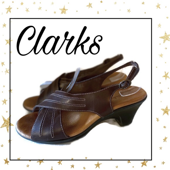 clarks slingback sandals